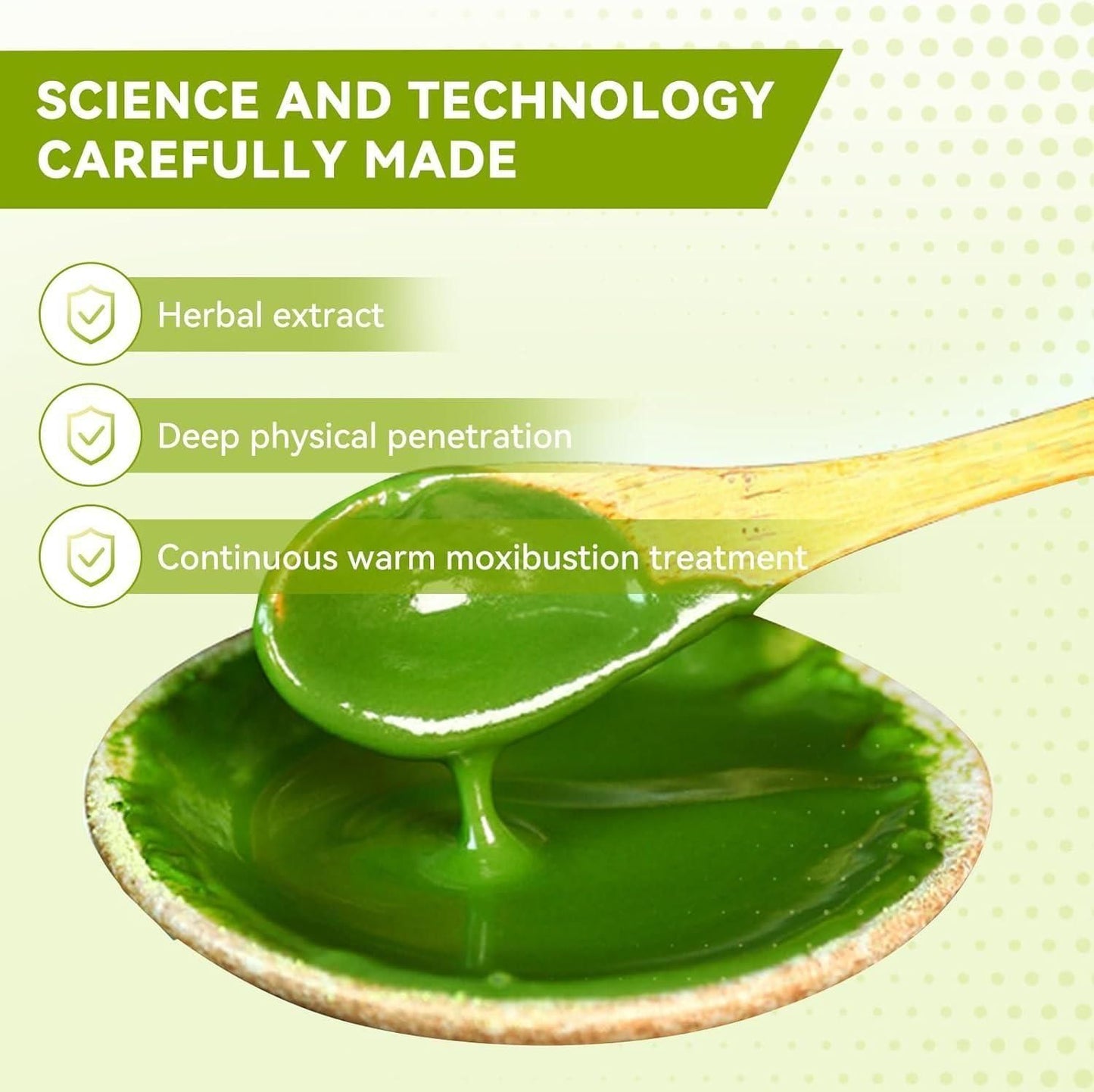 🌿Herbal Heat Knee Patch: Natural Wormwood & Menthol For Temporary External Relief - Natural Adhesive Heat Patches For Joint And Muscle 🏃🏻🤸🏻(Pack of 10, 20, 30)